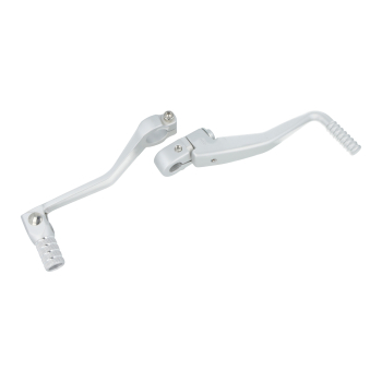 SET Kickstarterhebel mit klappbarem Fußschalthebel (matt), Simson S50, S51, S53, S70
